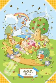 ENSKY Dream Land Pupupu Picnic 26 x 38cm Jigsaw Puzzle 300 Pieces JIGSAW PUZZLE Kirby s 300-1939