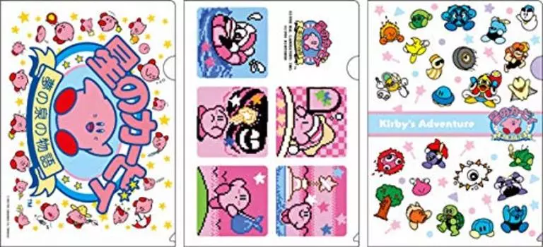 ENSKY Dream Land Story Clear File Set Kirby s 1.