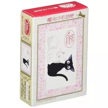 ENSKY Ghibli Kiki s Delivery Service Дзидзи и Лили 10 x 14,7 см Пазл 150 элементов Мини-пазл 150-G48