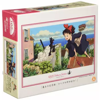 ENSKY Ghibli Kiki s Delivery Service Я люблю город Корико! 26 x 38 см Пазл 300 элементов JIGSAW PUZZLE 300-279