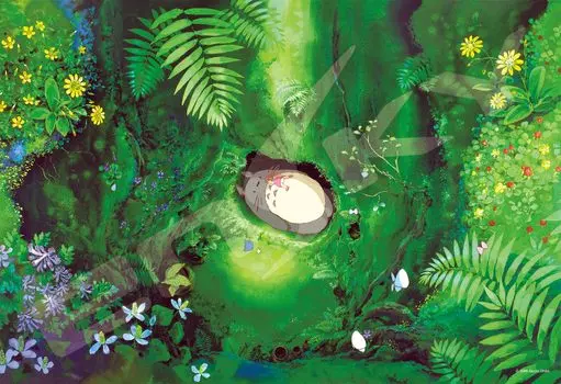 ENSKY Ghibli Мой сосед Тоторо Внутри святилища 26 x 38 см Пазл 300 деталей ПАЗЛ 300-418