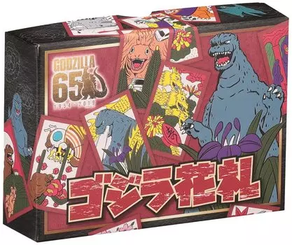 Ensky Godzilla Hanafuda размер карты 54 x 32 мм 448431 примерно.