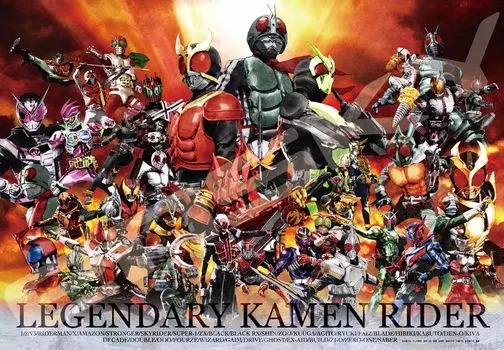 ENSKY Jigsaw Puzzle Kamen Rider Series 1000 Pieces Yoshito Sugawara WORKS Kamen Riders Gather Justice Connecting the Era ~ ~ 1000T-180