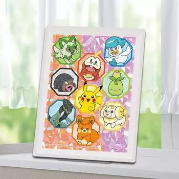 ENSKY Jigsaw Puzzle Mame Puzzle Clear Pocket Monster Pikachu of the Paldea Region x 150 деталей и покемоны 7.6 10.2 см MA-C13