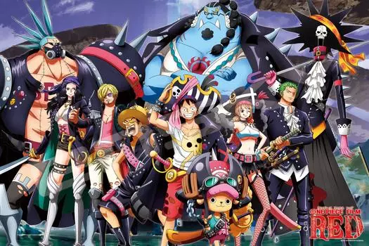 ENSKY Jigsaw Puzzle ONE PIECE FILM RED Straw Hat Pirates 1000 pieces (BATTLE) (1000-590)