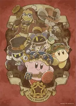 ENSKY Kirby of the Stars Kirby and the Dream Gears 38 x 53cm Jigsaw Puzzle 500 Pieces JIGSAW PUZZLE 500-363