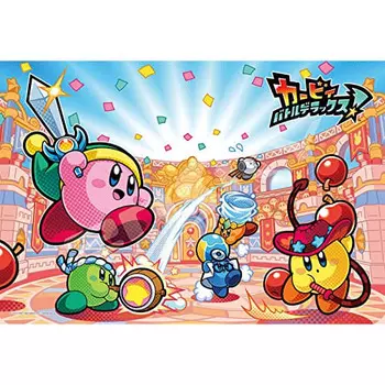 ENSKY Kirby of the Stars Kirby Battle Deluxe! 26 x 38cm Jigsaw Puzzle 300 Pieces JIGSAW PUZZLE 300-1326