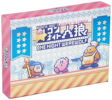 ENSKY Kirby One Night Werewolf x players карточная игра 6.3 4.4см 3~6