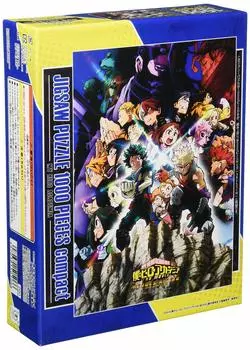 Ensky Компактный пазл из 1000 деталей Моя геройская академия Герои фильма: Восходящий Превзойти Сильнейшего (38х53см)