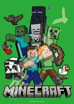 ENSKY MINECRAFT Режим приключений Minecraft Пазл 208 элементов JIGSAW PUZZLE 18.225.7 см 208-123