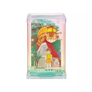 Ensky Мой сосед Тоторо Спасибо за котобус В90 x Ш58 x Г58 мм Изготовлен из ПЭТ [Обновление] PTC-T03X Приблизительно. бумага, АБС,