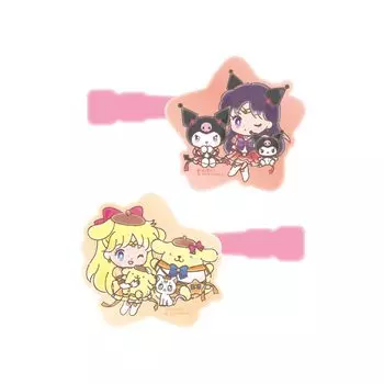 ENSKY Movie version Moon x Sanrio Characters акриловая заколка для волос Сейлор Космос (3)