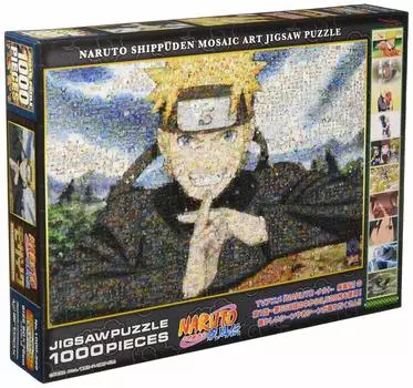 ENSKY NARUTO Shippuden Mosaic Art 50 x 75 см Пазл 1000 деталей JIGSAW PUZZLE 1000-395