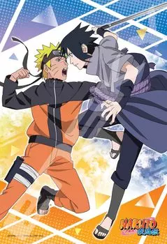 ENSKY NARUTO Shippuden Naruto VS Sasuke 26 x 38 см пазл 300 элементов JIGSAW PUZZLE 300-3092