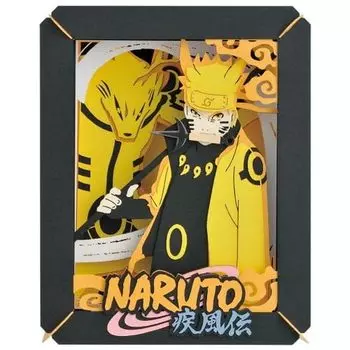 Ensky NARUTO Shippuden Paper Theater Naruto Uzumaki H100 x W80 x D42mm Made of paper [Renewal] PT-164X Approx.