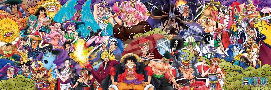 ENSKY ONE PIECE CHRONICLES 34 x 102 см Пазл 950 элементов JIGSAW PUZZLE -Wano Country- 950-55