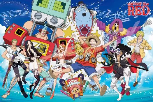 ENSKY ONE PIECE FILM RED One Piece Straw Hat Pirates 50 x 75cm Jigsaw Puzzle 1000 Pieces JIGSAW PUZZLE (FES) 1000-589