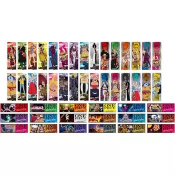 Ensky One Piece Long Sticker Wano Country Edition 156 x 52 мм PP Сделано приблизительно. Бумага,
