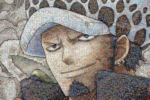 ENSKY ONE PIECE Mosaic Art 50 x 75cm Jigsaw Puzzle 1000 Pieces JIGSAW PUZZLE [Low] 1000-584