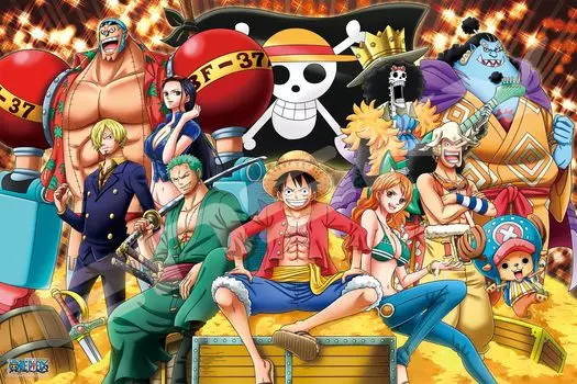 ENSKY ONE PIECE Наш пазл из фольги 50 x 75 см, 1000 элементов, JIGSAW PUZZLE Сокровище! [Премиум-пазл] 1000-588