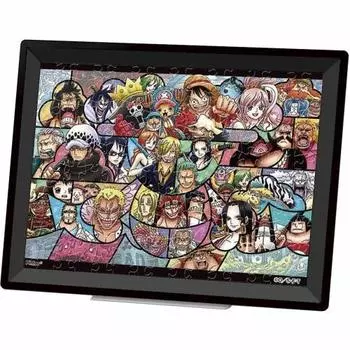 ENSKY One Piece New World Adventure! 7.6 x 10.2cm Mame Puzzle Clear 150 Piece Jigsaw Puzzle MA-C08