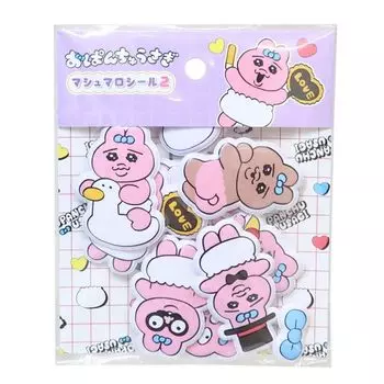 ENSKY Panchu Rabbit Marshmallow Sticker 2