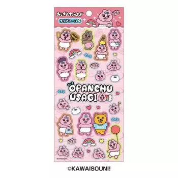 ENSKY Panchu Rabbit Прозрачная печать 4 В175 x Ш90 мм Изготовлена из ПЭТ прибл.