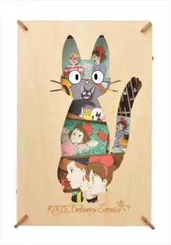 ENSKY Paper Theater Wood Style Служба доставки Служба доставки Kiki s PT-WL13 Kiki s