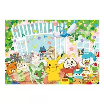 ENSKY Пазл Pokemon Cafe Party 26 x 38 см 108 больших деталей Пикачу 108-L791