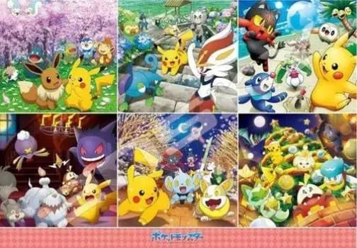 ENSKY Pokemon 365 Days 51 x Jigsaw Puzzle 1000 Pieces JIGSAW PUZZLE 73.5cm 1000T-526