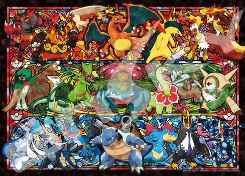 ENSKY Pokemon Always Begins 38 x 53 см Пазл 500 деталей JIGSAW PUZZLE 500-342