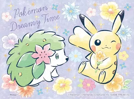 ENSKY Pokemon Dreamy Time x Mame Puzzle Clear 150 Piece Jigsaw Puzzle 7.6 10.2cm MA-C12