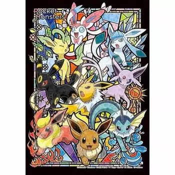 ENSKY Pokemon Eevee Evolutions 18,2 x 25,7 см Art Crystal Jigsaw Puzzle 208 элементов ART CRYSTAL JIGSAW 208-AC51