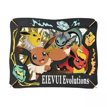 ENSKY Pokemon Eevee Evolutions Бумажный театр