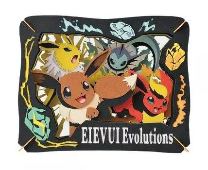 ENSKY Pokemon Eevee Evolutions Бумажный театр