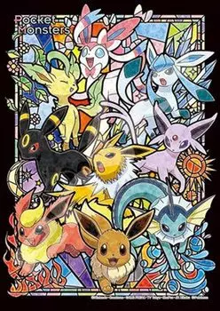 ENSKY Pokemon Eevee Evolutions x Art Crystal Jigsaw Puzzle 208 элементов ART CRYSTAL JIGSAW 18.2 25.7 см 208-AC51