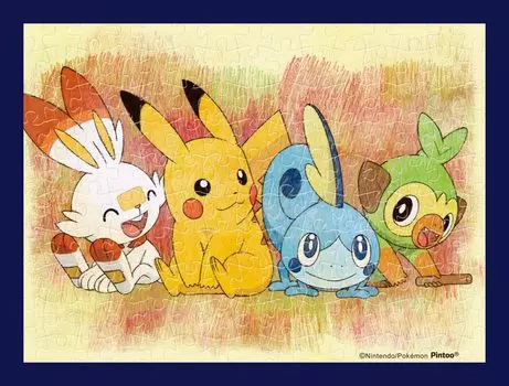 ENSKY Pokemon Exciting New Friends x Mame пазл 150 деталей 7.6 10.2 см MA-45