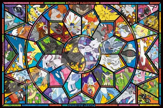 ENSKY Pokemon Легендарный покемон 50 x 75 см Art Crystal Пазл 1000 деталей ART CRYSTAL JIGSAW 1000-AC011