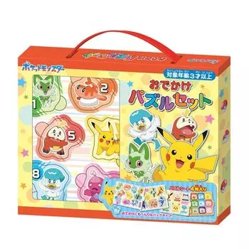 ENSKY Pokemon Outing Puzzle Set 4 Puzzles