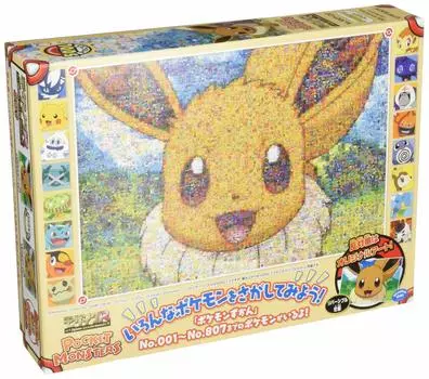 ENSKY Pokemon Pokemon Mosaic Art R 51 x Пазл 500 деталей JIGSAW PUZZLE -Eevee- 73,5 см 500T-L20