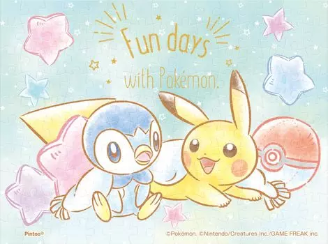 ENSKY Pokemon Relaxing x Mame Puzzle Clear 150 Piece Jigsaw Puzzle 7.6 10.2cm MA-C11