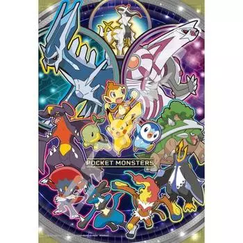 ENSKY Pokemon Starlight 26 x 38 см Пазл 108 больших элементов JIGSAW PUZZLE 108-L772