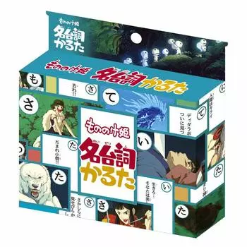 Ensky Принцесса Мононоке Знаменитые линии Карута Размер карты В89 x Ш58 мм 424718