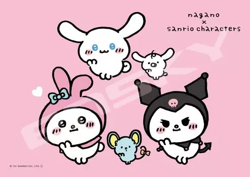 ENSKY Sanrio x cm Nagano x Sanrio Characters Jigsaw Puzzle 208 Pieces JIGSAW PUZZLE Pi 18.2 25.7 208-085