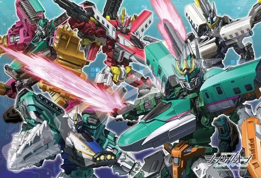 ENSKY Shinkalion «Транспортное средство, меняющее мир» 26 x 38 см, детский пазл из 70 больших деталей! 70-Л13