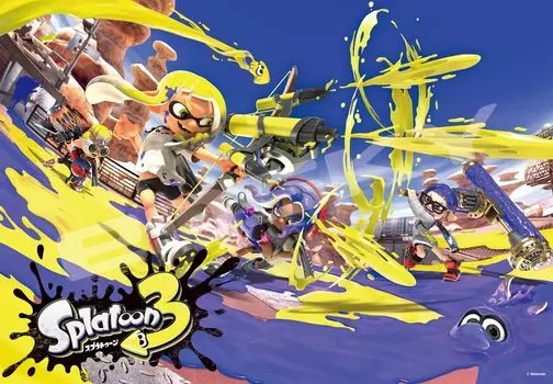 ENSKY Splatoon3 51 x Пазл 1000 деталей JIGSAW PUZZLE 73.5 см 1000T-357