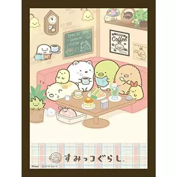 ENSKY Sumikkogurashi Cafe Sumikko 7.6 x 10.2cm Mame Puzzle 150 Piece Jigsaw Puzzle MA-20