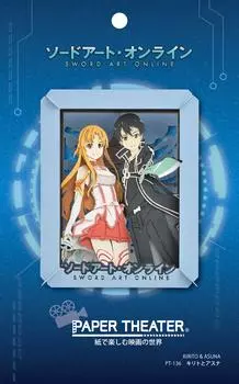 Ensky Sword Art Online PT-136 Кирито и Асуна Приблизительно. В100 x Ш80 x Г42 мм Бумага