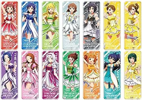 Ensky THE Long Can Badge Collection BOX продукт 1BOX 14 всего 14 типов IDOLM@STER = штук,