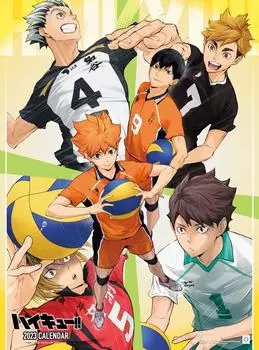 Ensky TV Аниме Haikyu 2023 Настенный календарь A2 CL-023